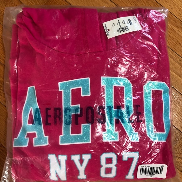 Aeropostale Tops - NWT Aeropostale hoodie Christmas large